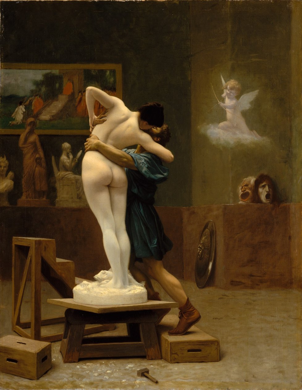 Pygmalion og Galatea af Jean Leon Gerome