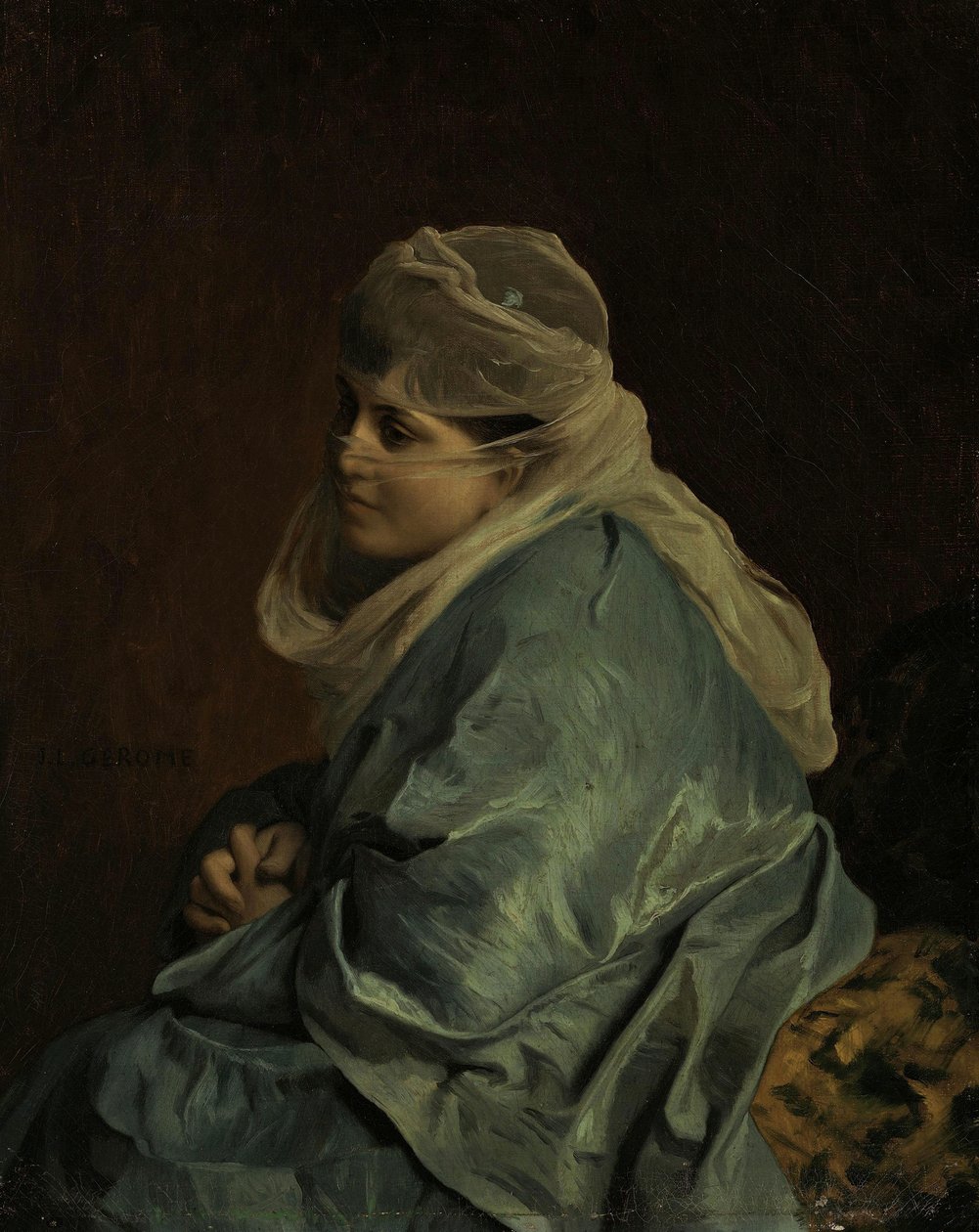 Kvinden i Konstantinopel af Jean Leon Gerome