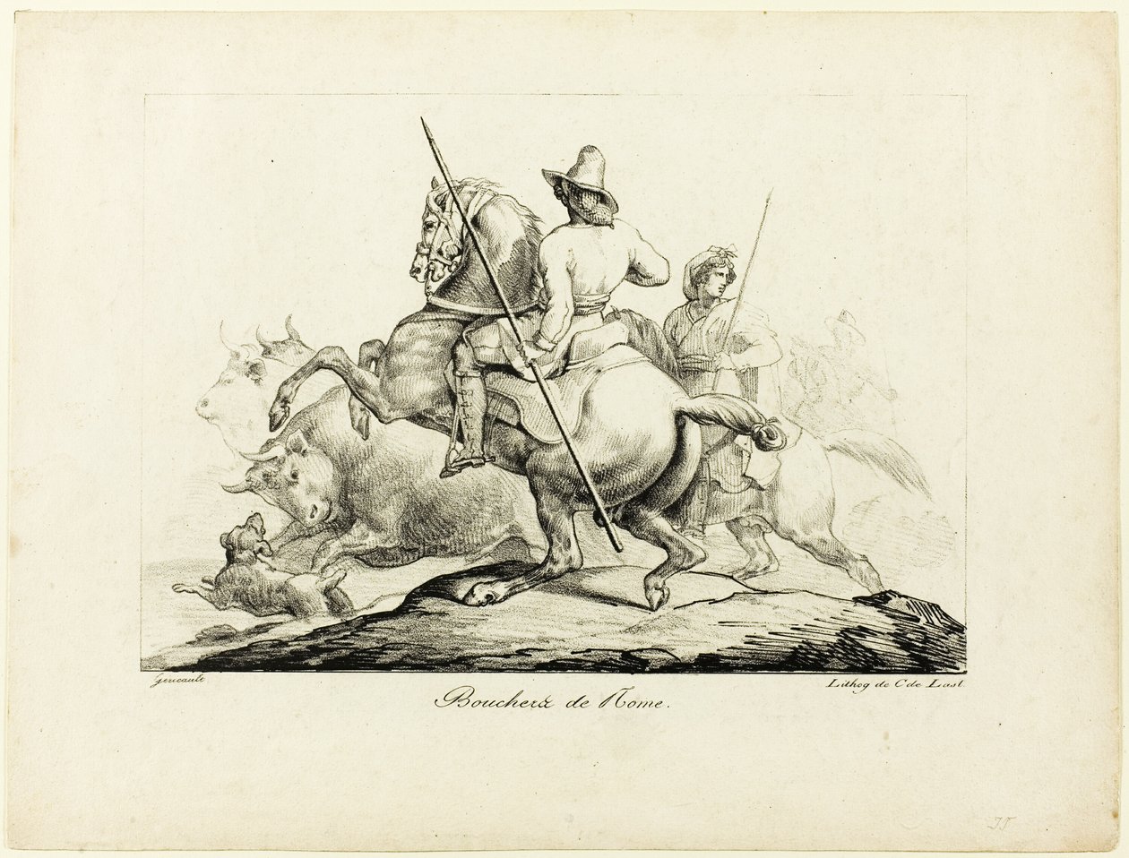 Roms slagtere af Jean Louis André Théodore Géricault