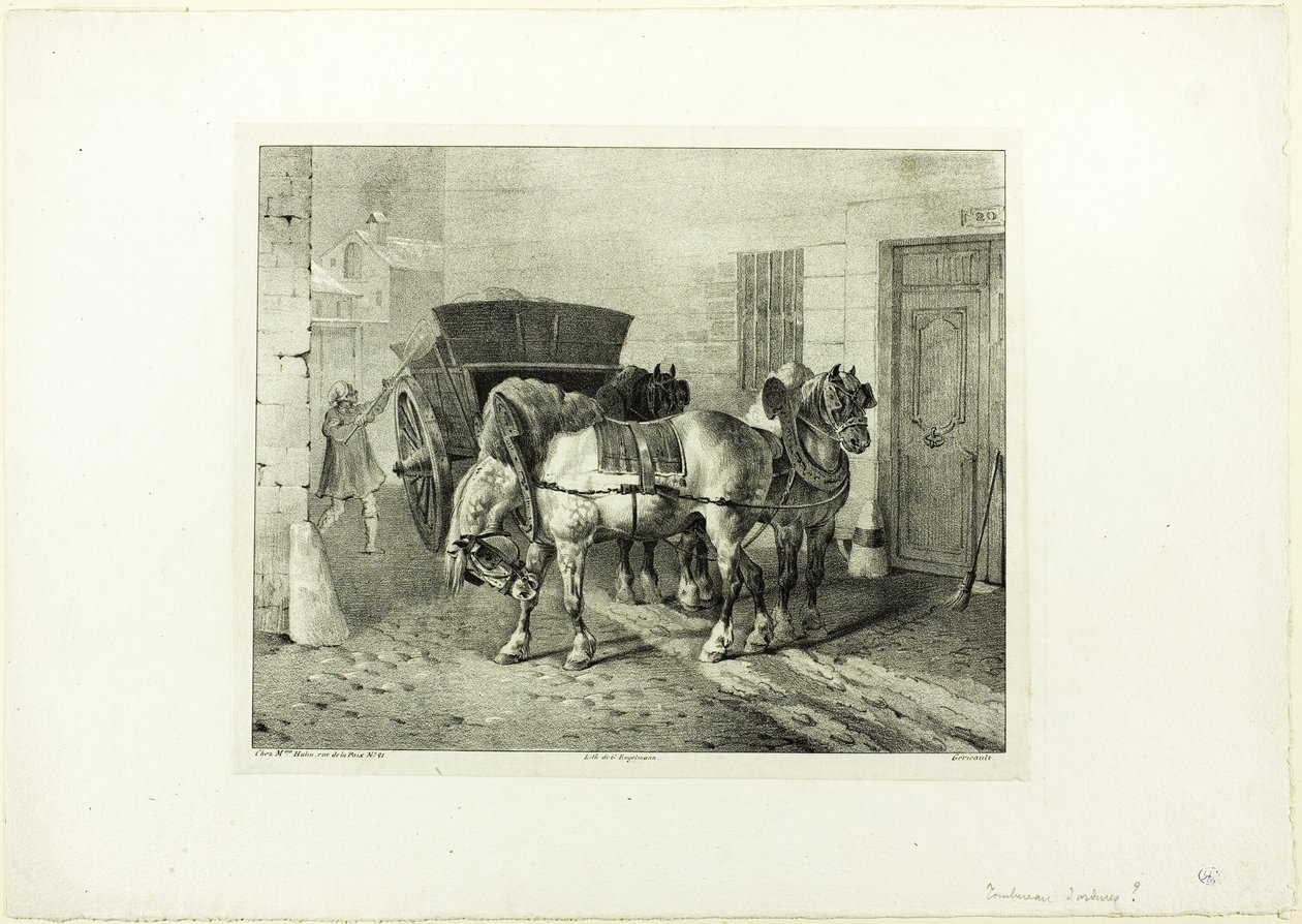 Gaderengørere af Jean Louis André Théodore Géricault