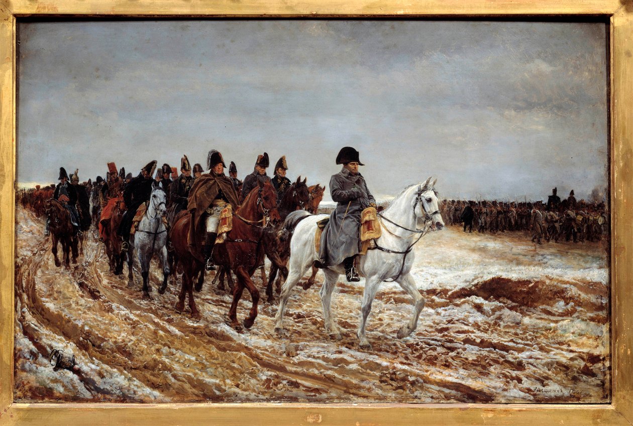 fransk kampagne af Jean Louis Ernest Meissonier