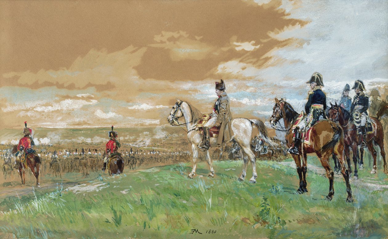 Jena (Napoleon til hest) 1880 af Jean Louis Ernest Meissonier