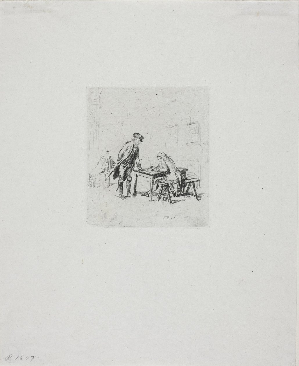 Sergentens reporter af Jean Louis Ernest Meissonier
