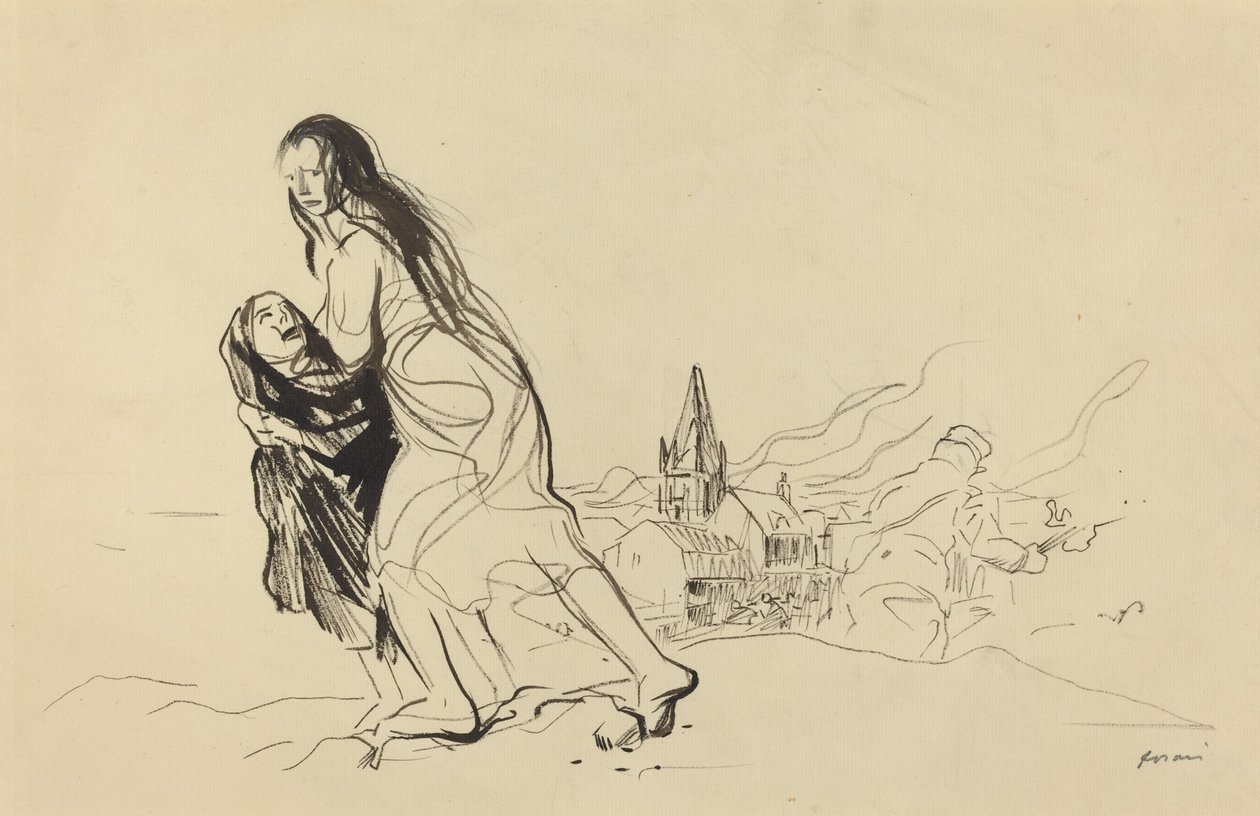 Efter Douai af Jean-Louis Forain