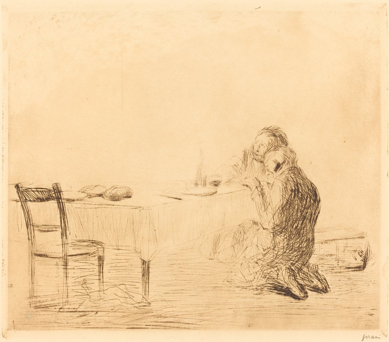 Efter visionen (anden plade) af Jean Louis Forain