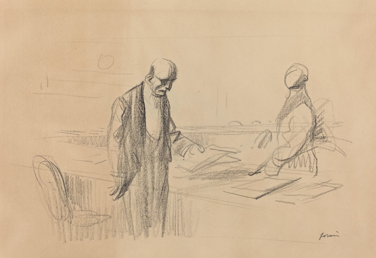 På konferencen af Jean Louis Forain