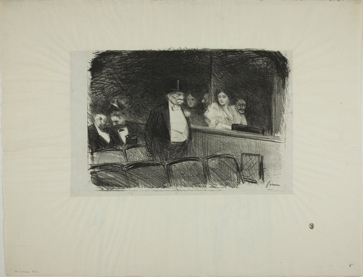 På Teatret af Jean Louis Forain