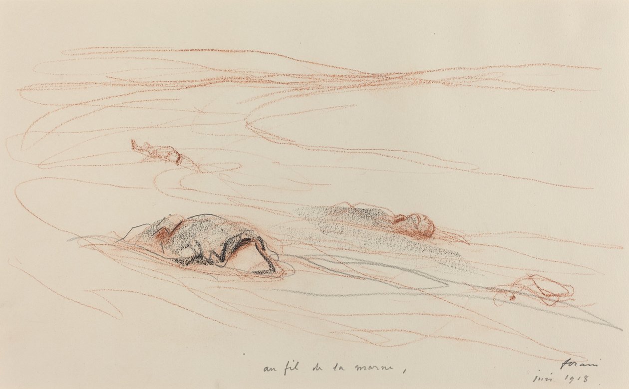 Langs mergelen af Jean Louis Forain