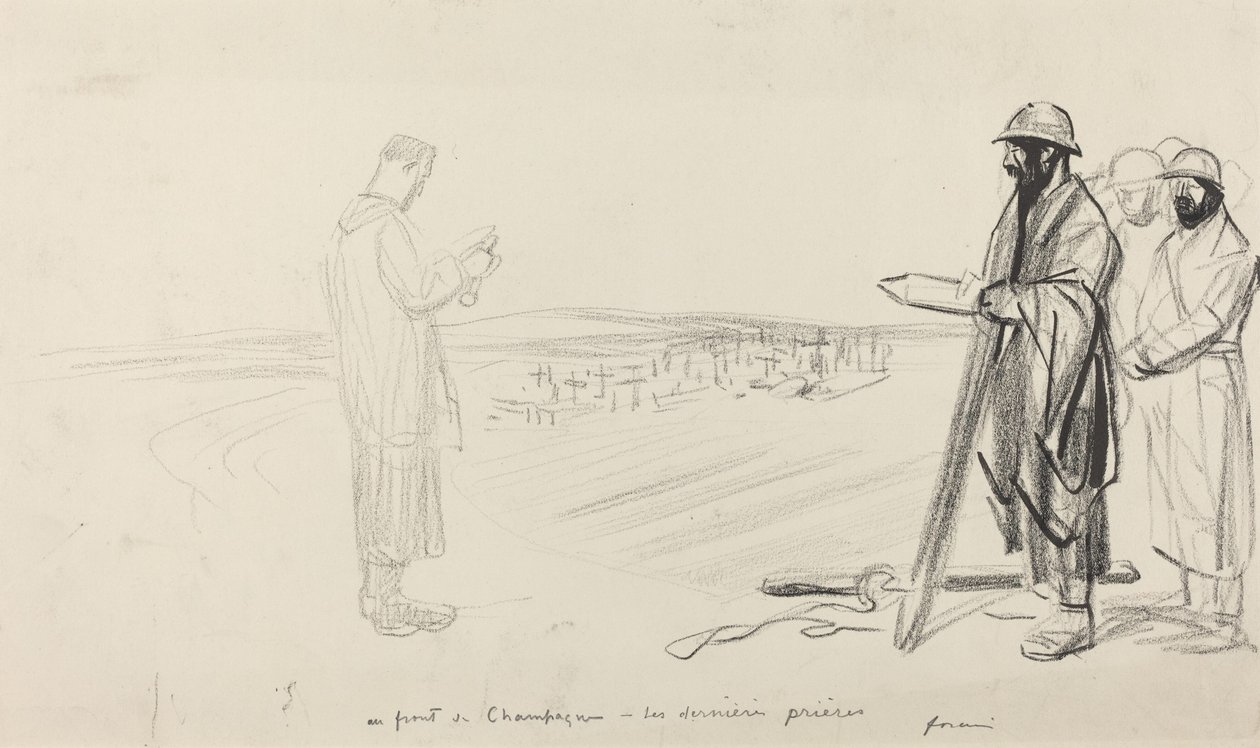 Forrest i Champagne - De sidste bønner af Jean Louis Forain