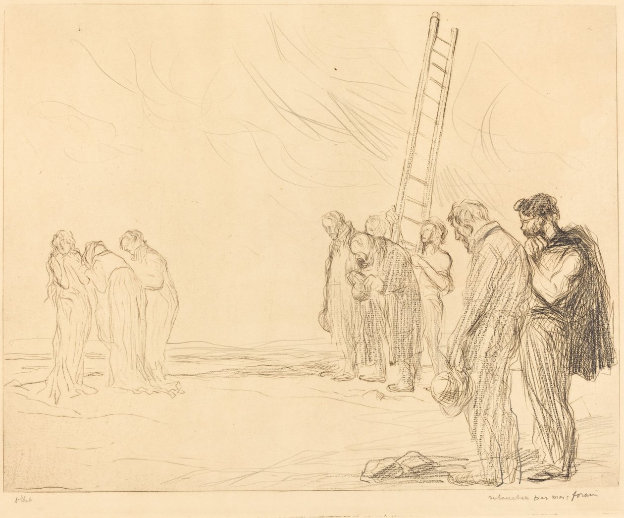 Golgata (anden plade) af Jean Louis Forain