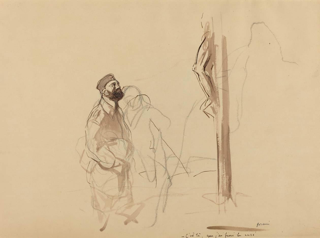 Det er her jeg afsluttede kuren af Jean Louis Forain