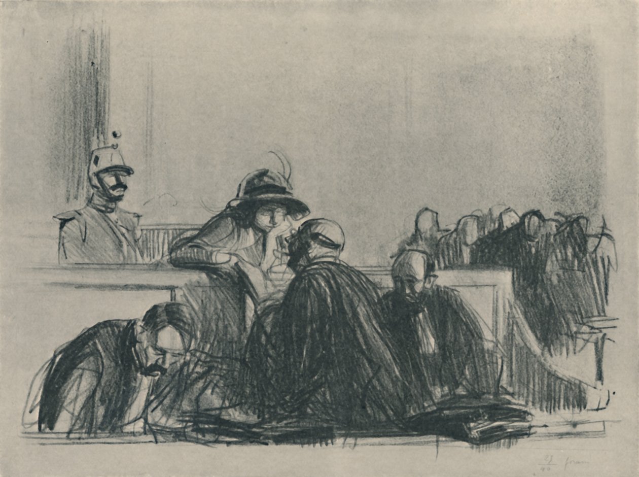 Juridisk rådgiver, 1919 af Jean Louis Forain