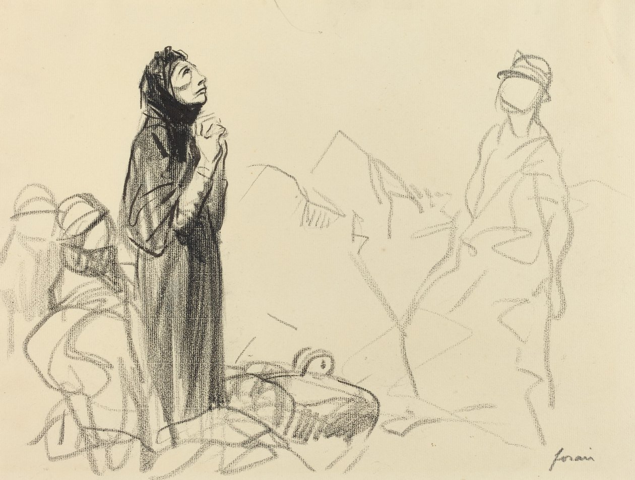Under våbenhvilen af Jean Louis Forain