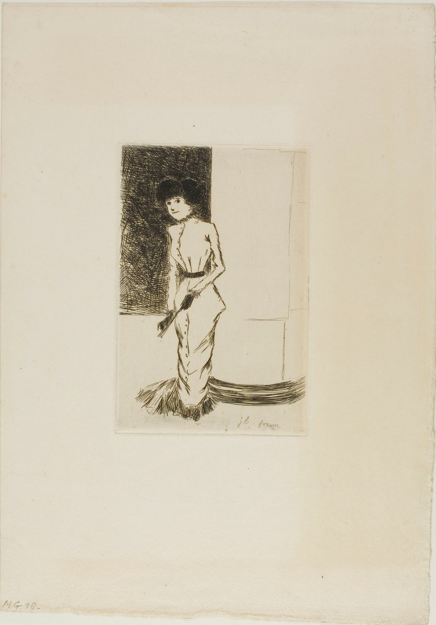 Frontispice fra Croquis Parisiens af Jean Louis Forain