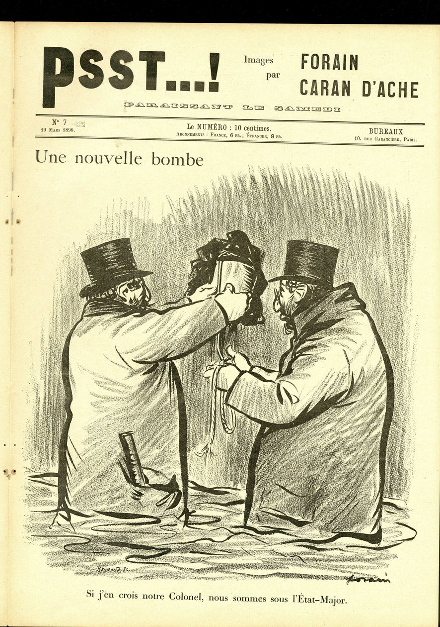 Illustration af Jean-Louis Forain (1852-1931) i Psst...! af Jean Louis Forain