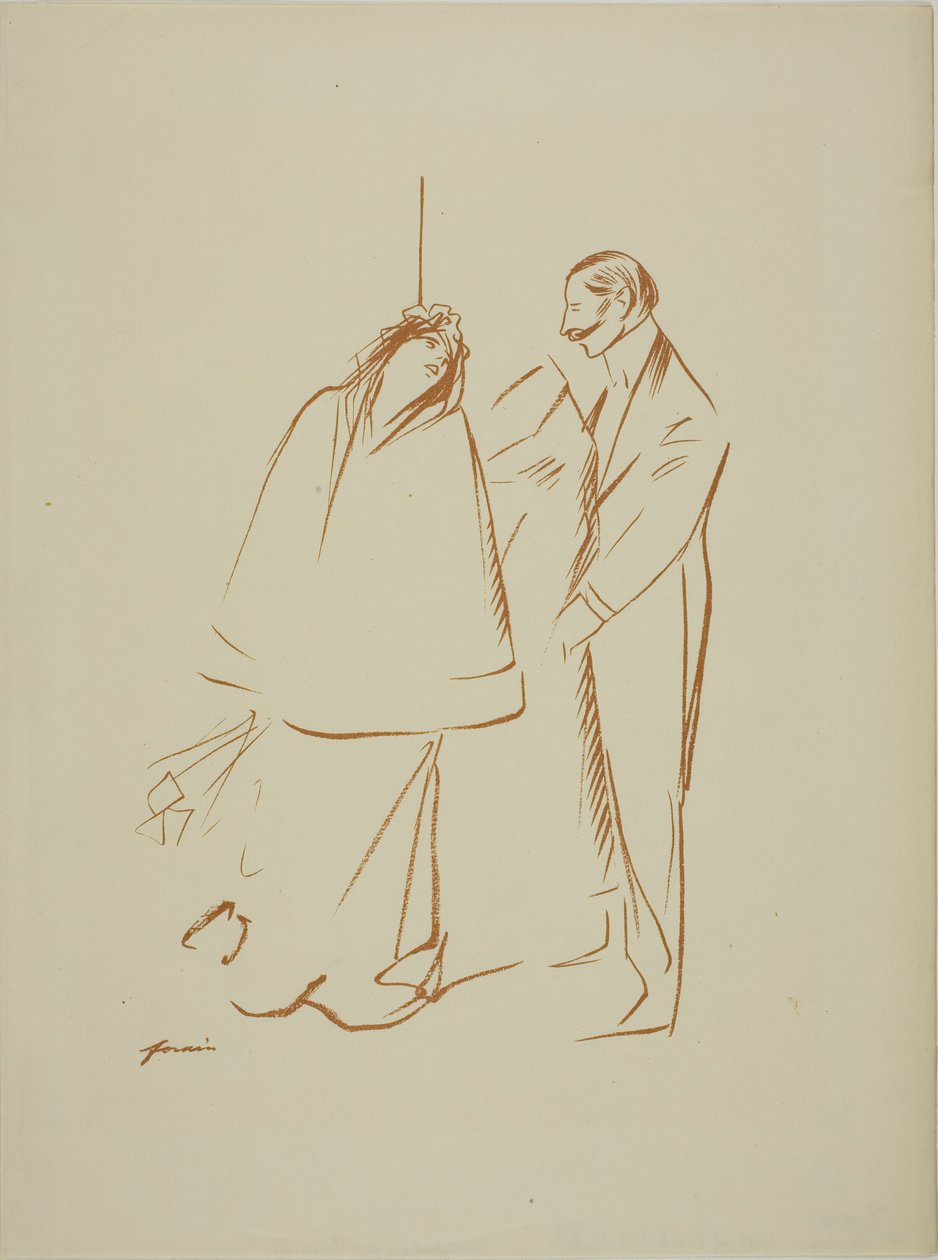 I garderoben af Jean Louis Forain