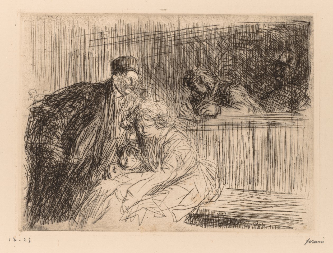 Advokaten taler på forhånd af Jean Louis Forain