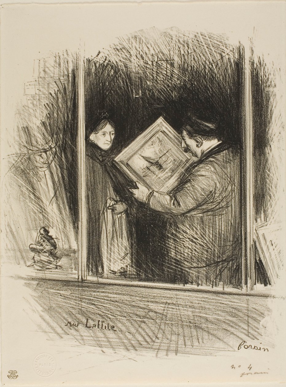 Laffitte Street af Jean Louis Forain