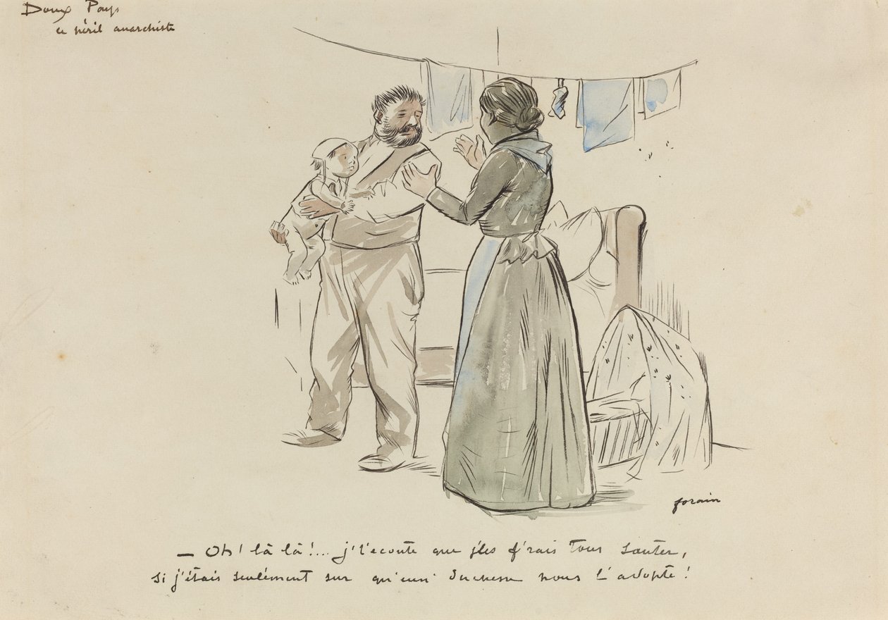 Den anarkistiske fare af Jean Louis Forain