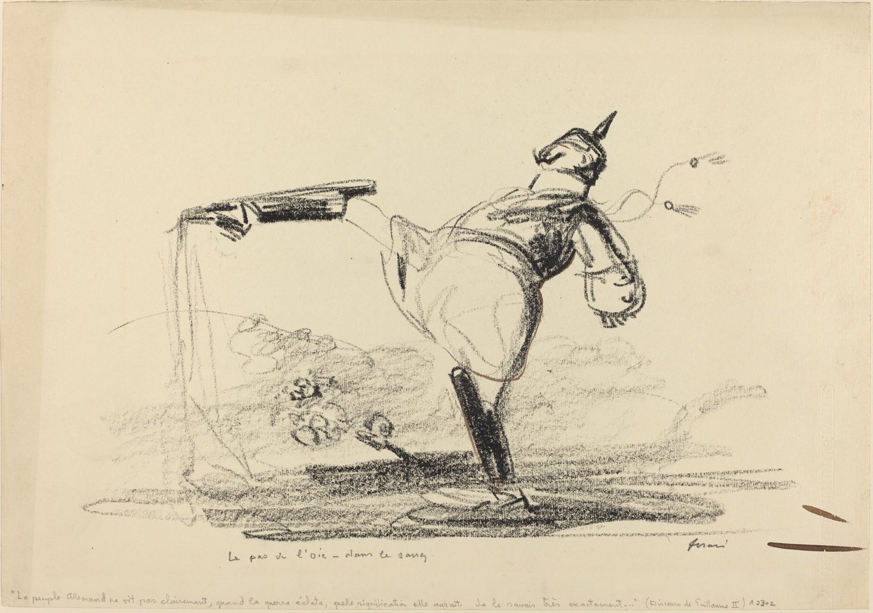 Gåsetrin - i blodet af Jean Louis Forain