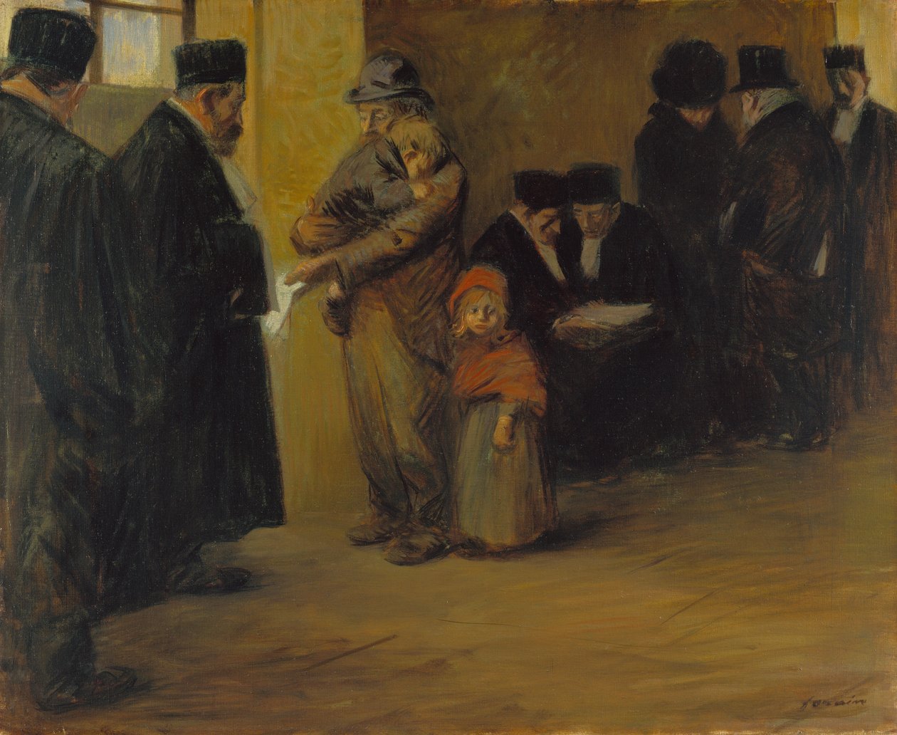 Retshjælp, 1900-1910-tallet af Jean Louis Forain