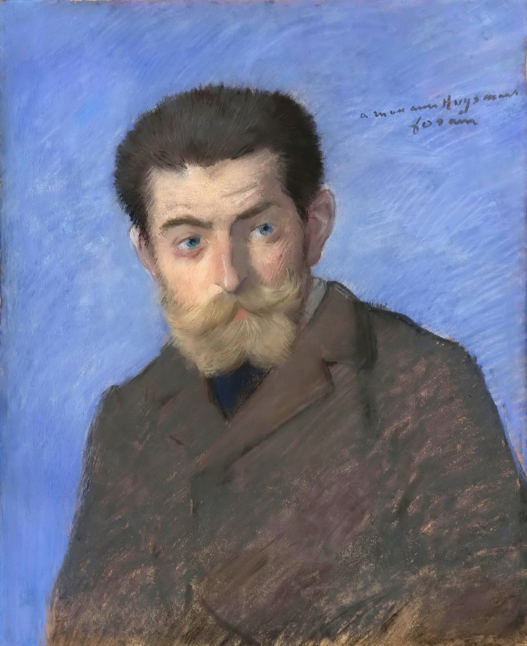 Portræt af Joris-Karl Huysmans 1848-1907 af Jean Louis Forain