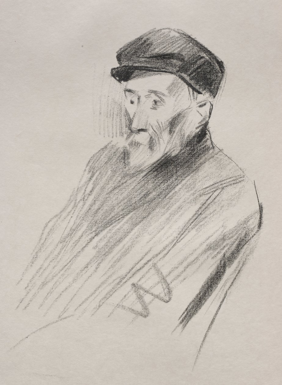 Portræt af Renoir, tredje plade af Jean Louis Forain