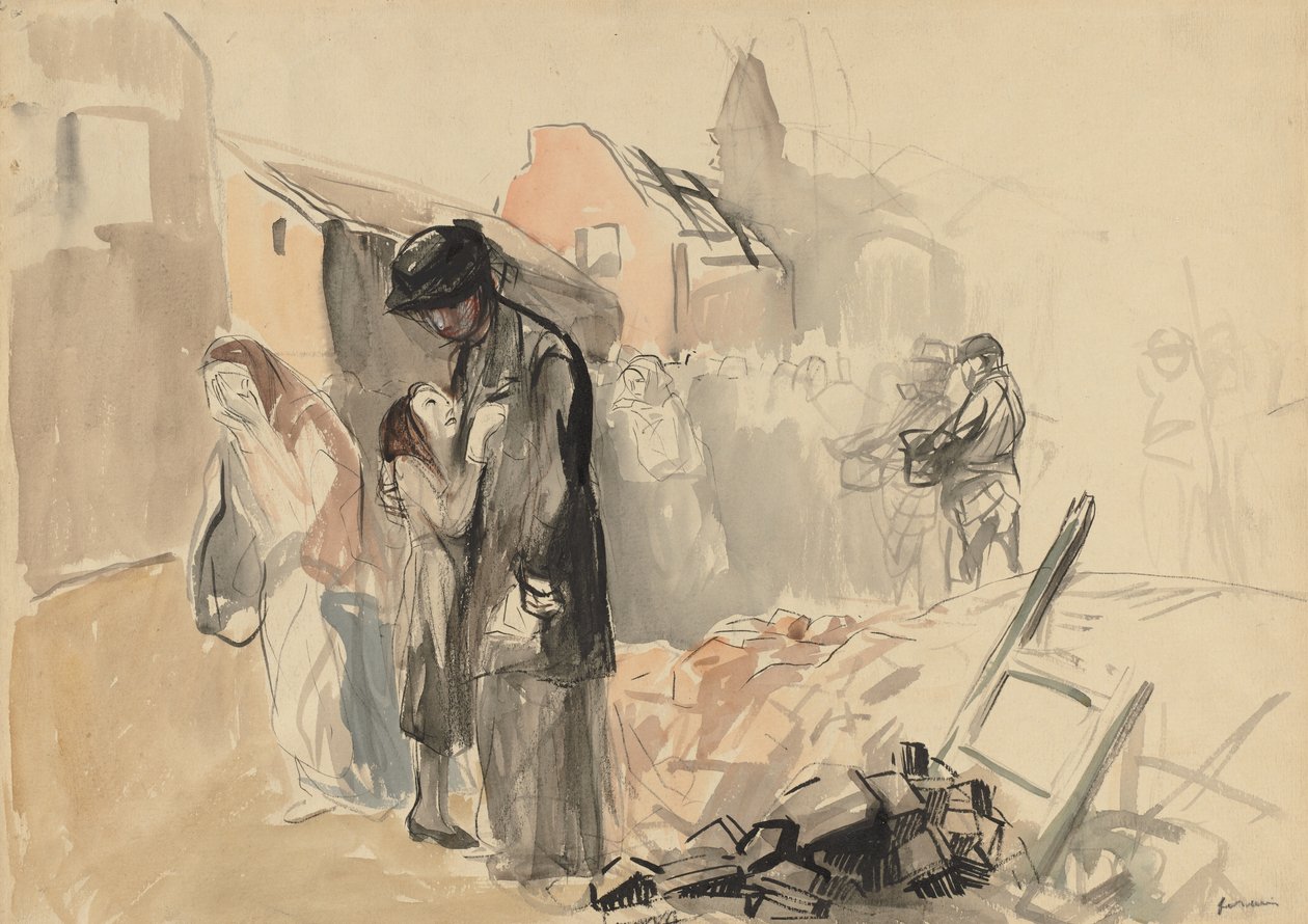 Generobrede territorium (recto) af Jean Louis Forain