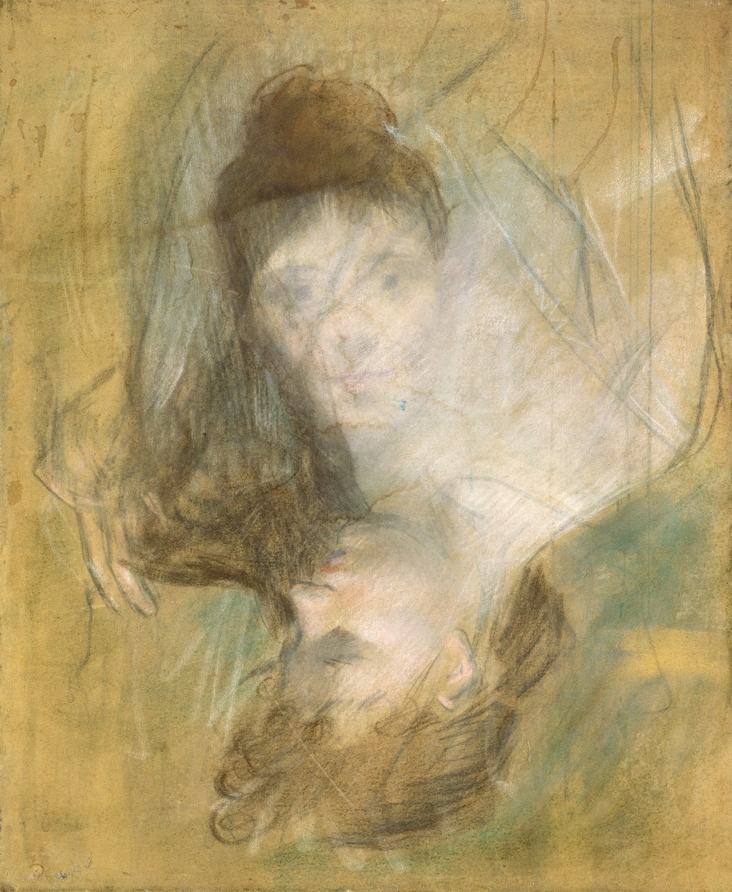Skitse af en kvinde, 18851890. af Jean Louis Forain