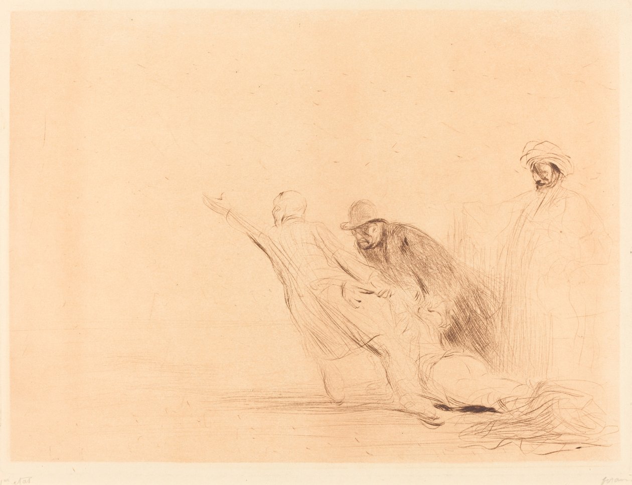Den ægteskabelige kvinde (tredje plade af Jean Louis Forain