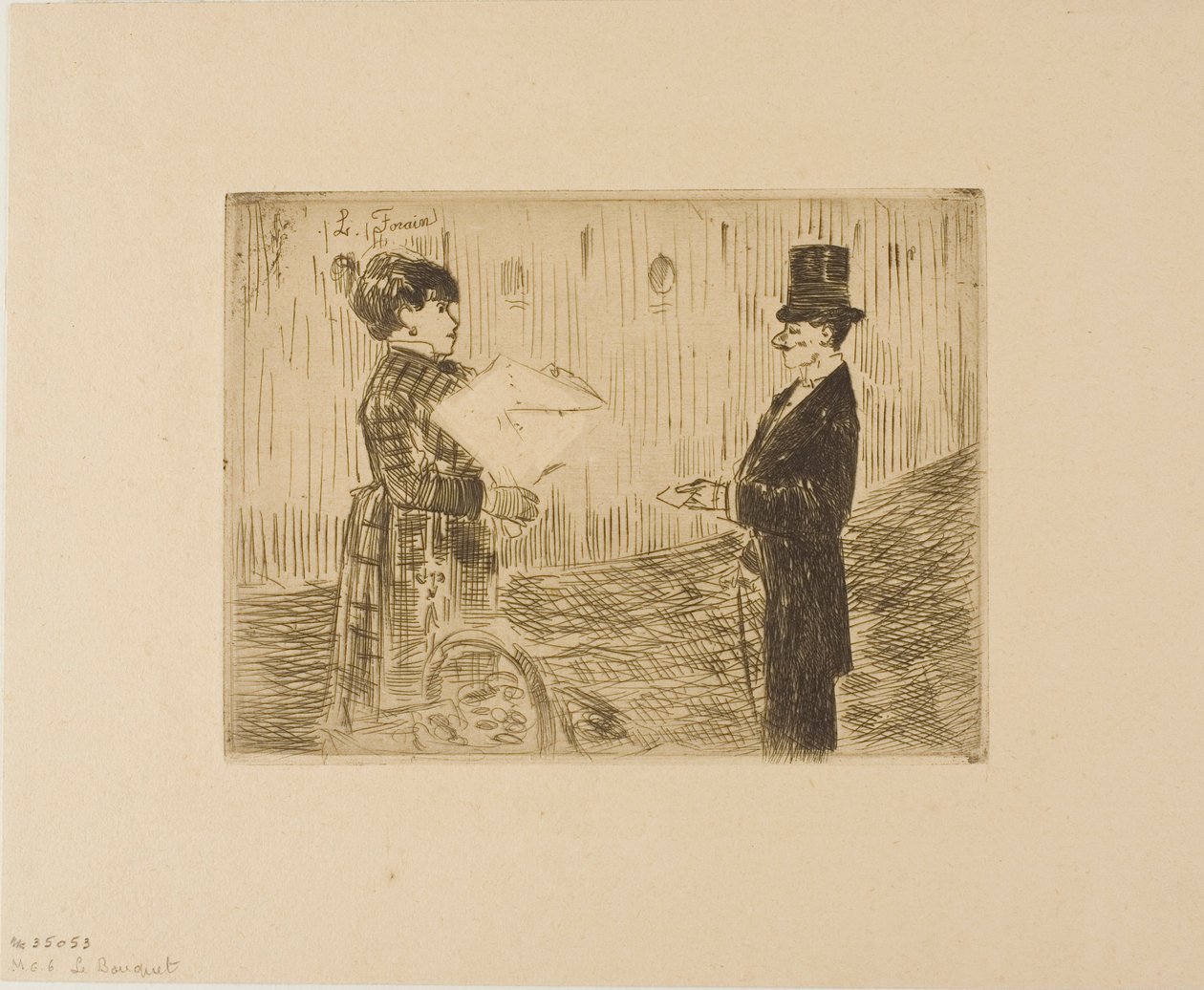 Buketten af Jean Louis Forain