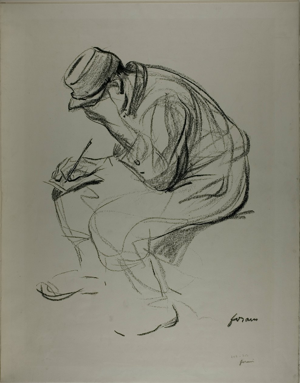 Krigsfangens beklædning af Jean Louis Forain