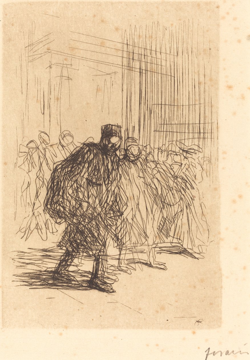 Justitspaladets korridorer af Jean Louis Forain