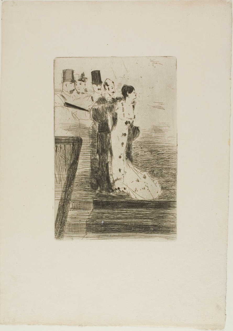 Stjernens afgang af Jean Louis Forain