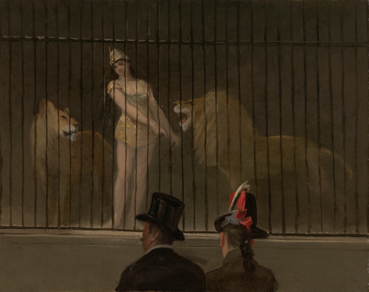 Løvetæmmeren af Jean Louis Forain
