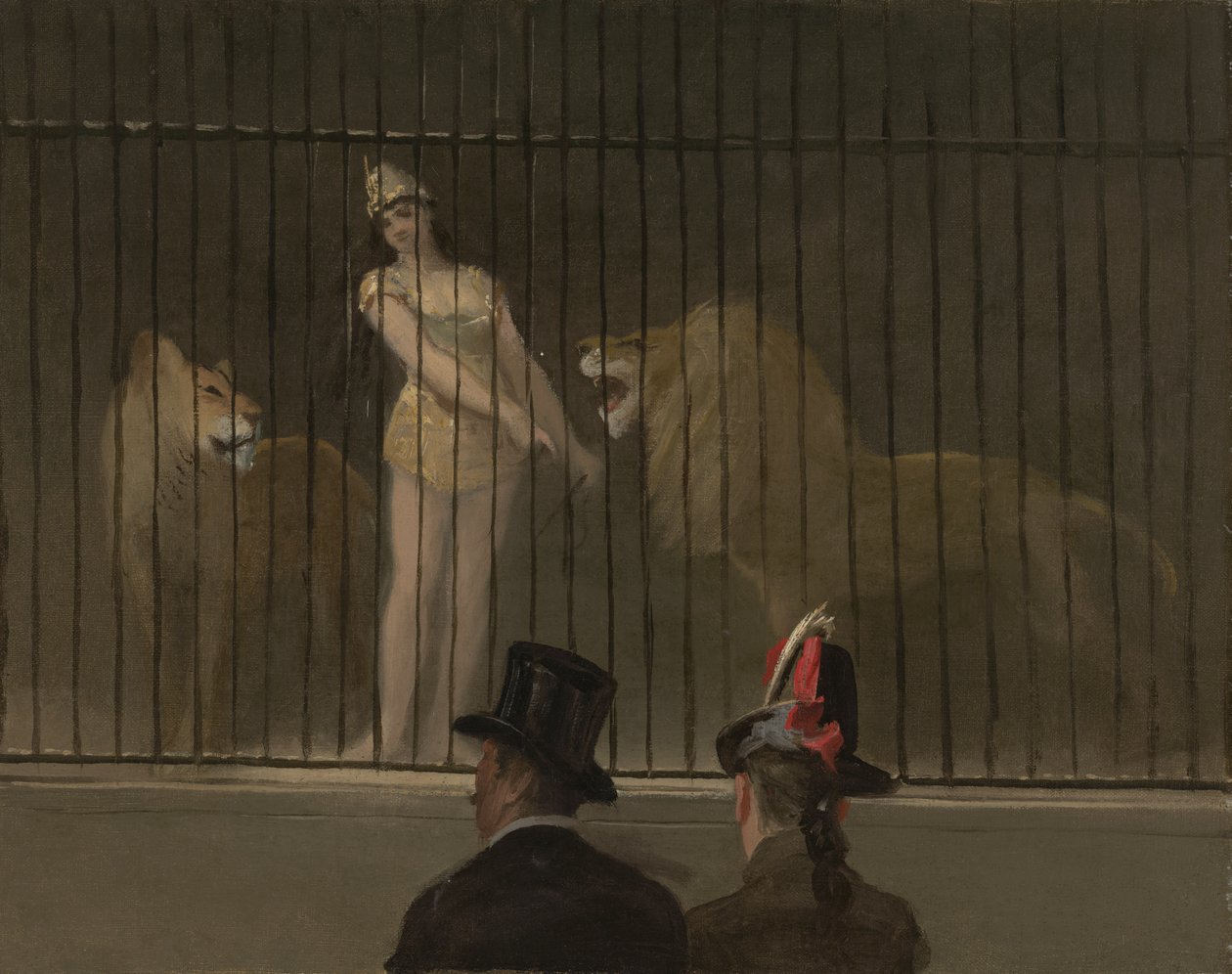 Løvetæmmeren af Jean Louis Forain