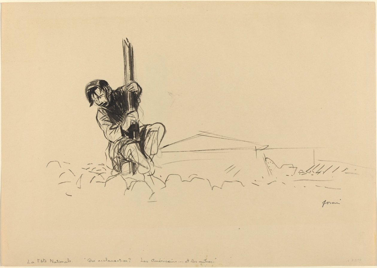 Den nationale helligdag af Jean Louis Forain