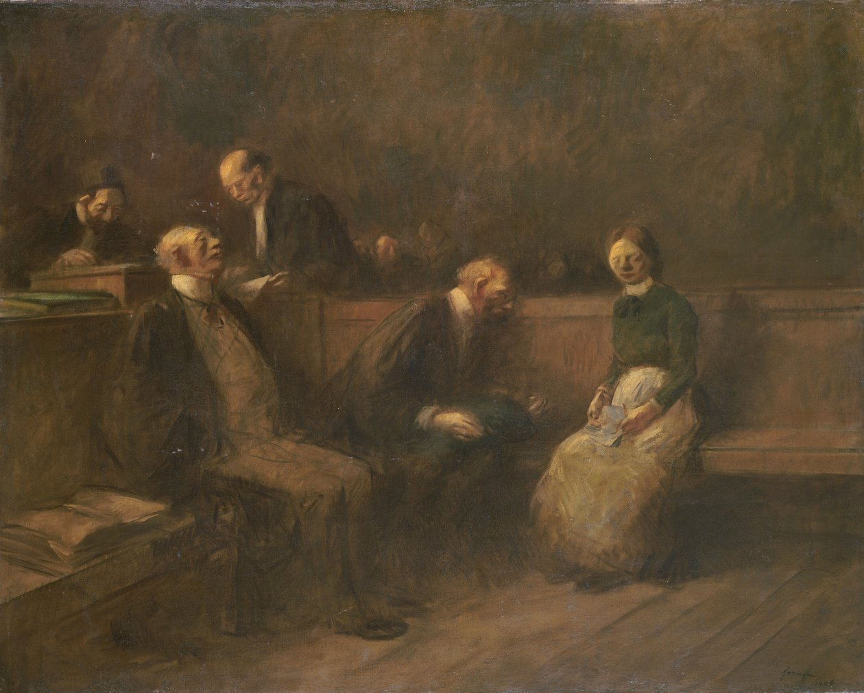 Andragendet, 1906. af Jean Louis Forain