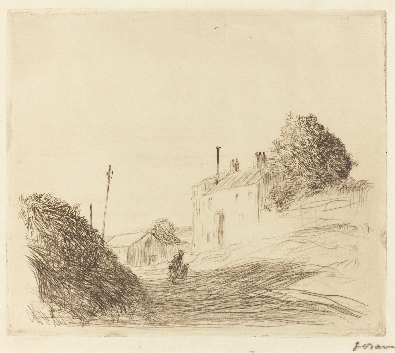 Vejen til Rocquencourt af Jean Louis Forain