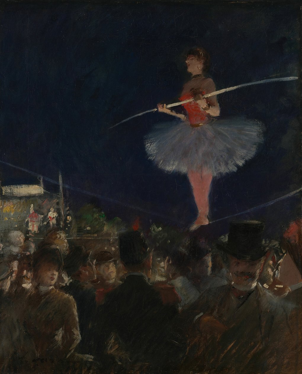 Tight-Rope Walker, ca. 1885. af Jean Louis Forain