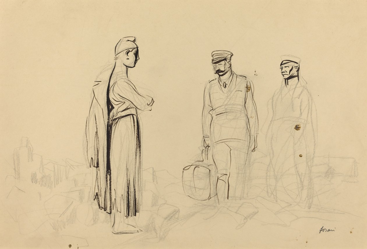 Mod Fred af Jean Louis Forain