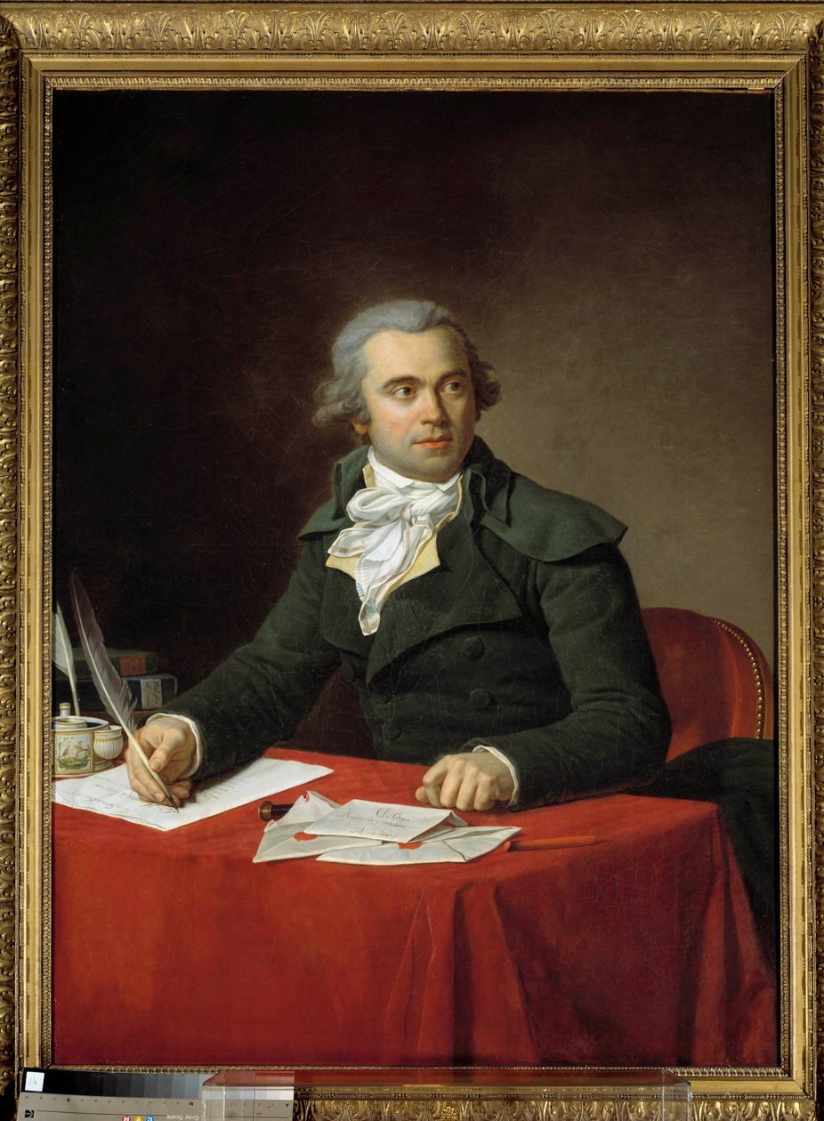 Portræt af indenrigsminister Jules Francois Pare (1755-1819) fra 1793 til 1794 Maleri af Jean Louis Laneuville (1748-1826) 1793 Paris, Musee Carnavalet af Jean Louis Laneuville