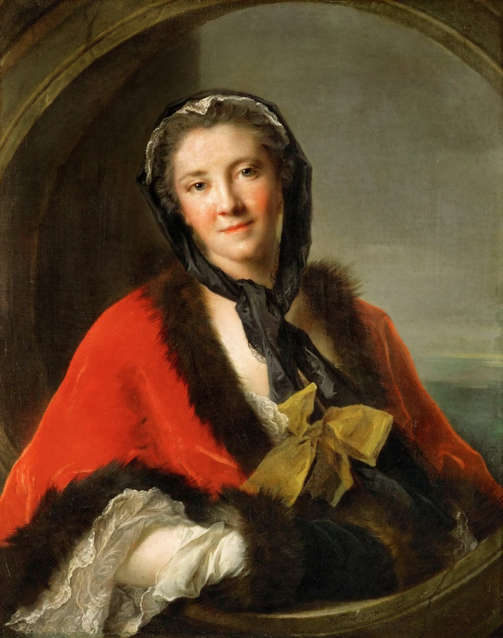 Grevinden Tessin, 1741. af Jean Marc Nattier