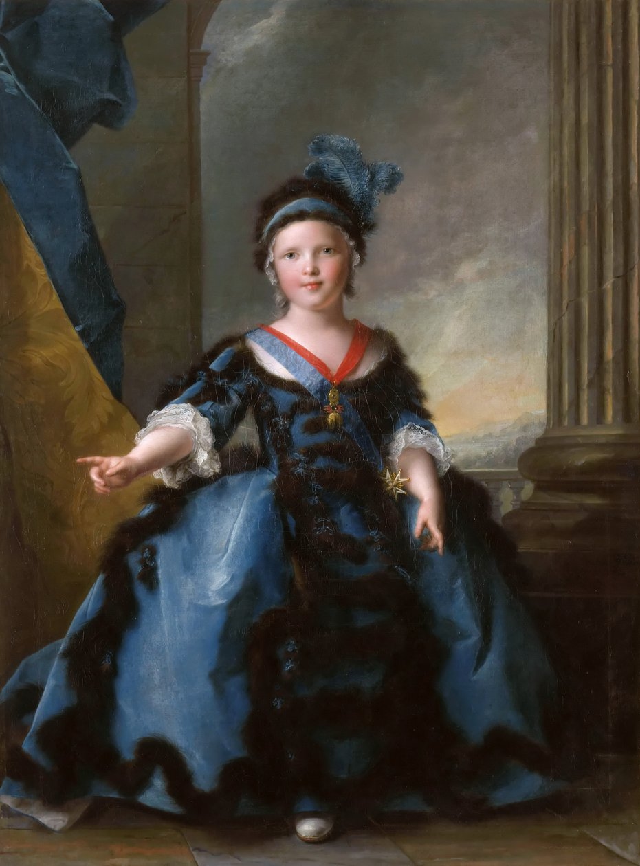 Louis Joseph Xavier, hertug af Bourgogne 1751-1761 af Jean Marc Nattier