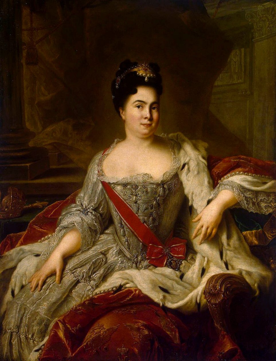 Portræt af kejserinde Catherine I