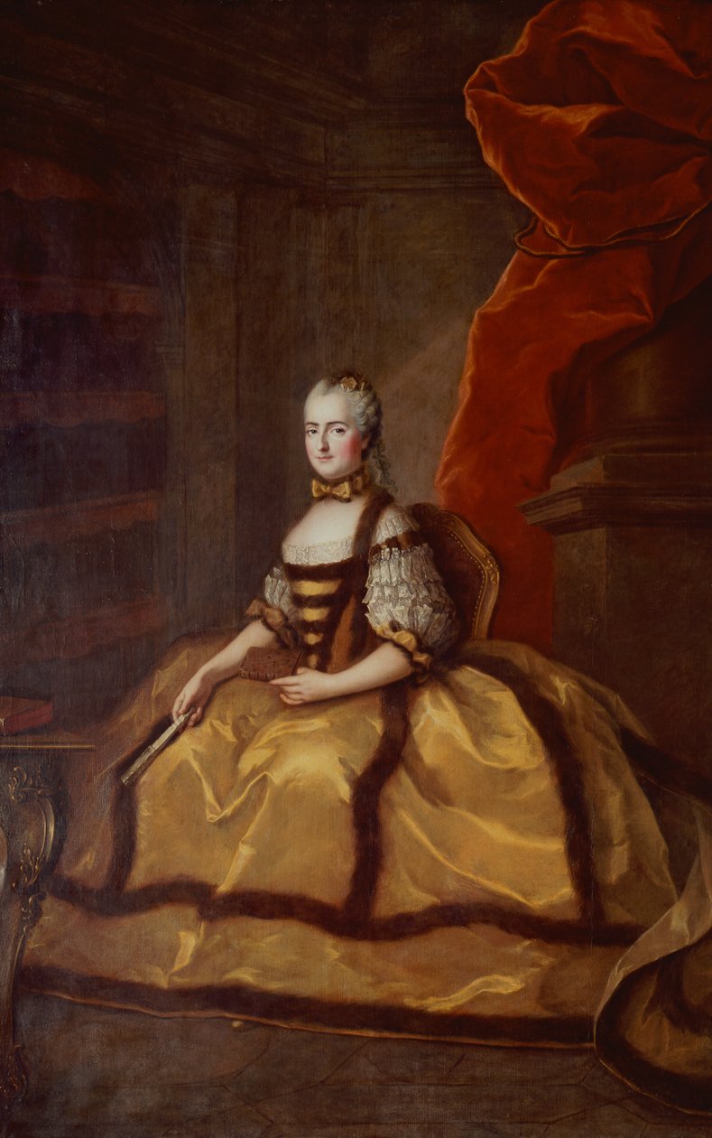 Portræt af Madame Louise af Frankrig (1737-87) af Jean Marc Nattier