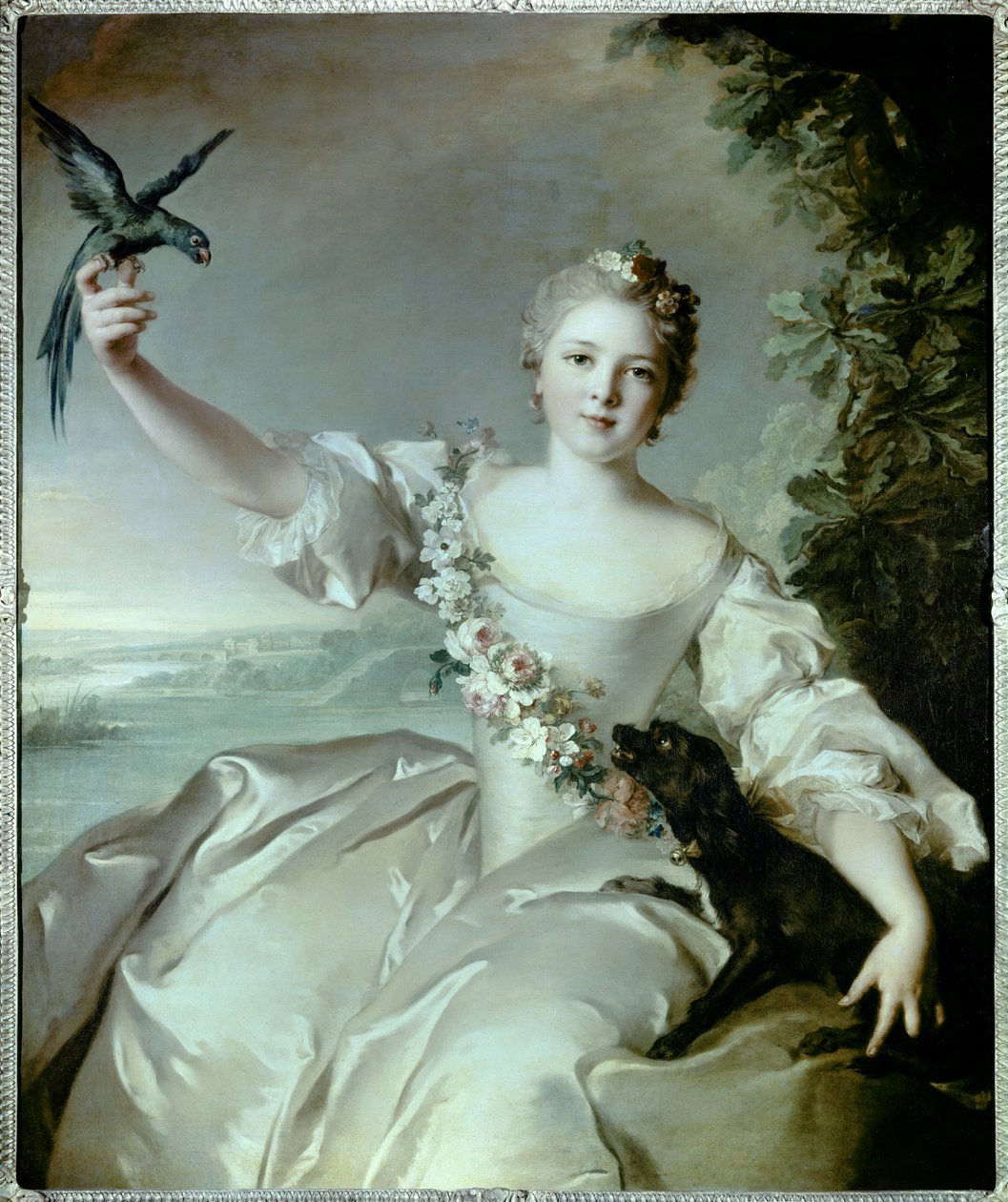 Portræt af Mathilde de Canisy, Marquise d