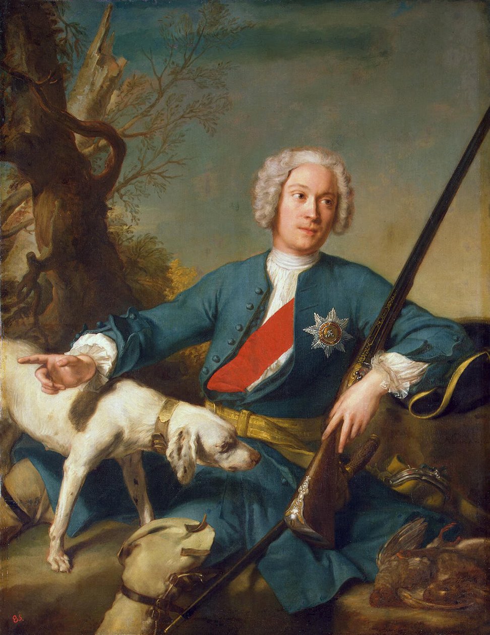 Portræt af prins Alexander Kurakin 1697-1749, 1728 af Jean Marc Nattier