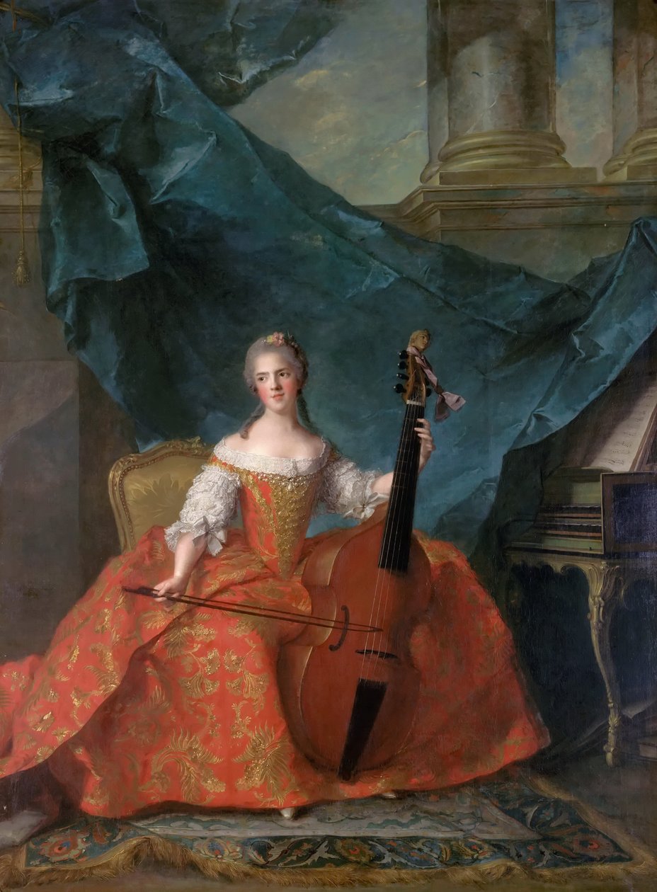Prinsesse Anne Henriette af Frankrig 1727-1752 af Jean Marc Nattier