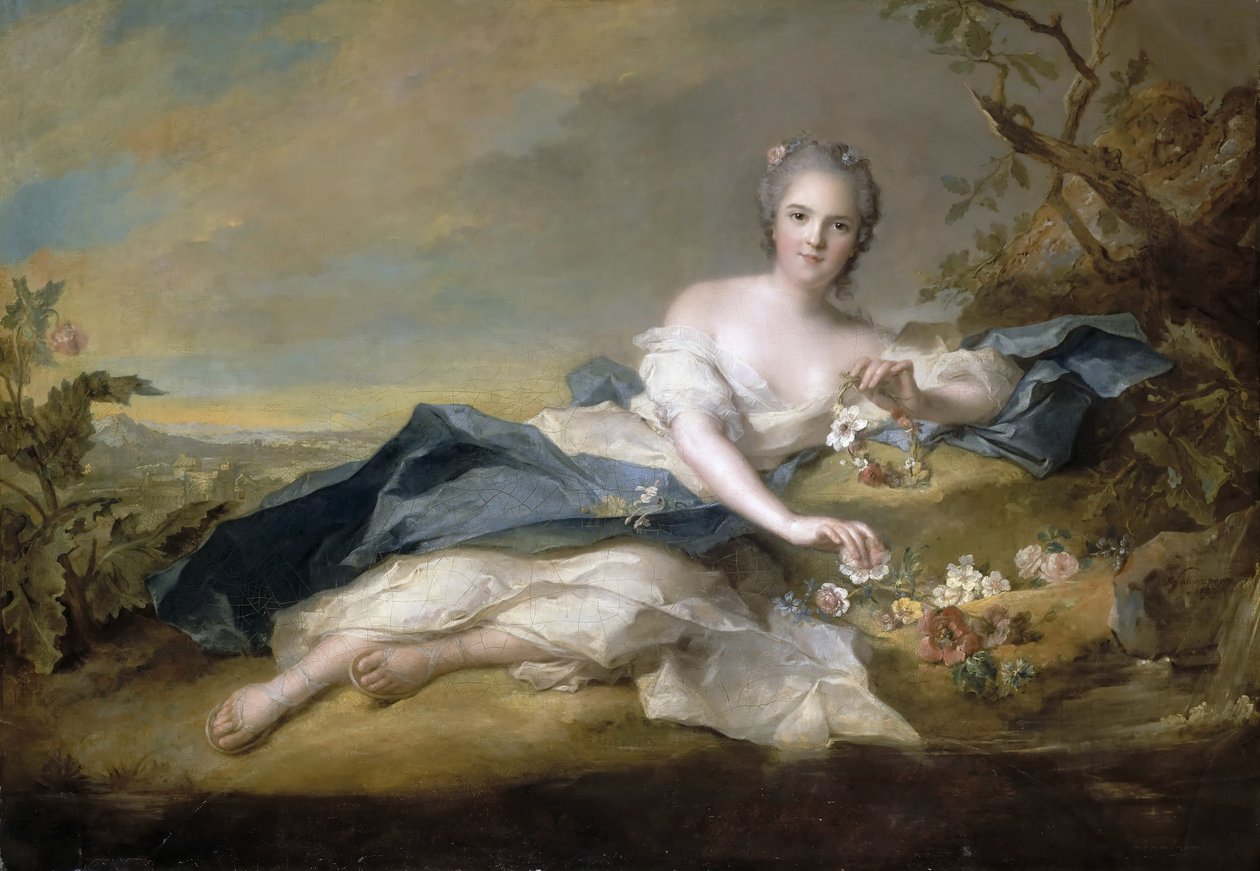 Prinsesse Anne Henriette af Frankrig 1727-1752 af Jean Marc Nattier